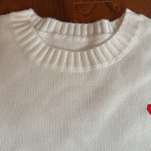 Love Heart Crewneck Sweater
